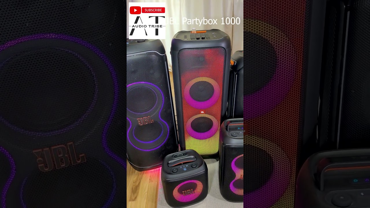 Turn ON/OFF ALL JBL Partyboxes (Which is the fastest?)