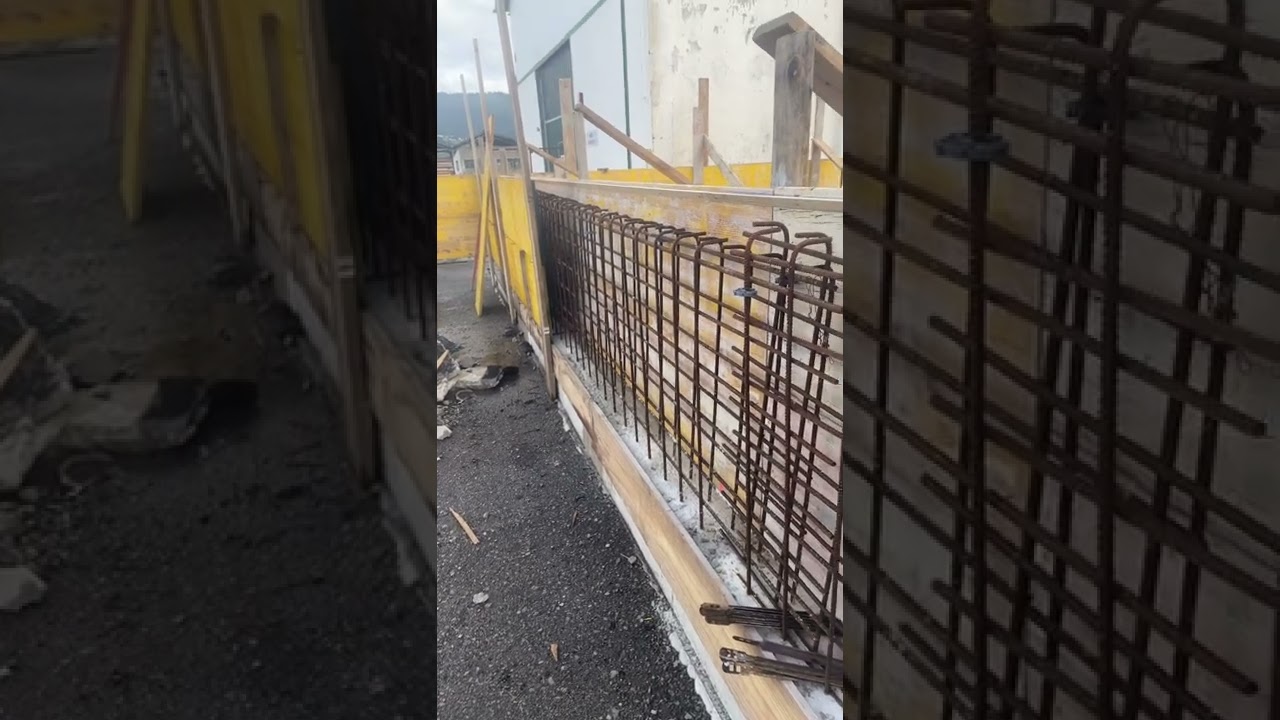 Encofrado de primera cara con berenjeno