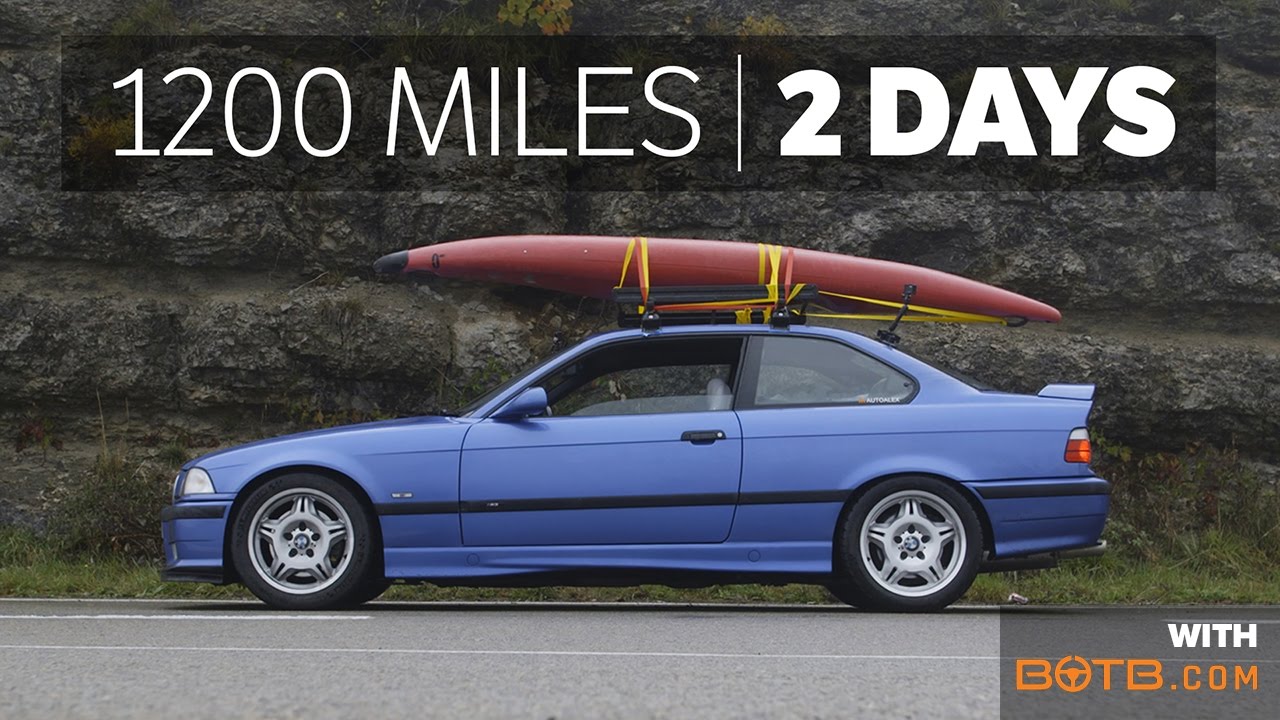 What It's Like Doing 1200 Miles In An E36 M3