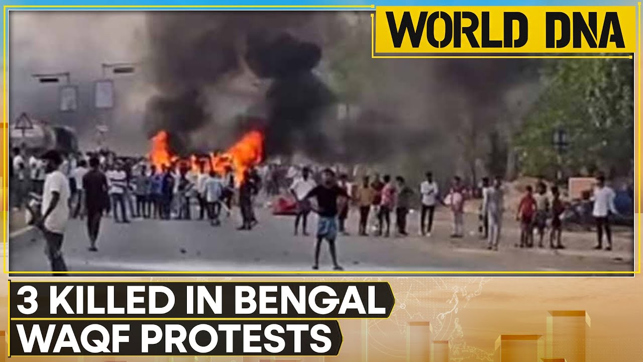 Waqf Act Protests: Calcutta HC Orders Central Force Deployment In Murshidabad | WION