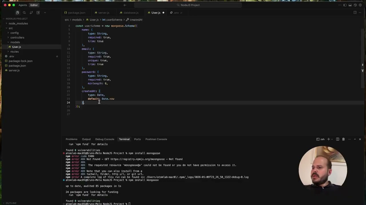 Aula 4 NodeJS - Configurando nosso banco de dados  no NodeJS