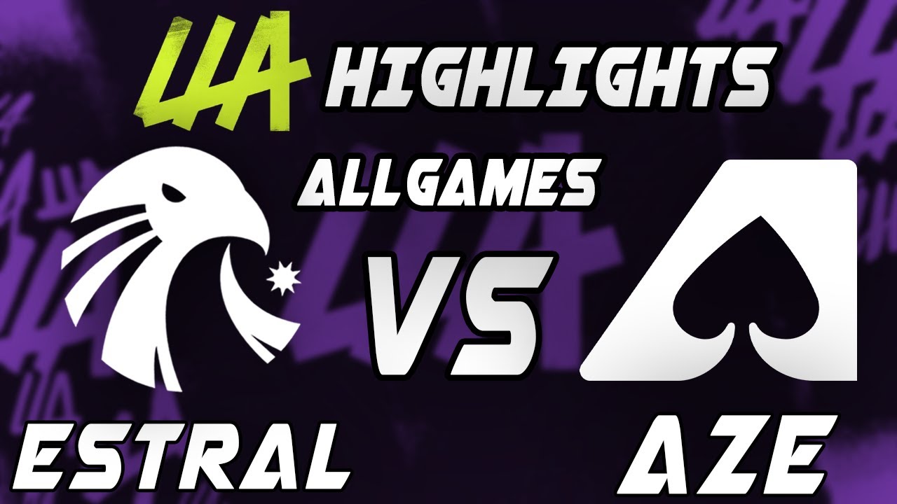 Estral vs Team Aze ALLGAMES highlights - LEAGUE OF LEGENDS - LLA 2022 PLAYOFFS