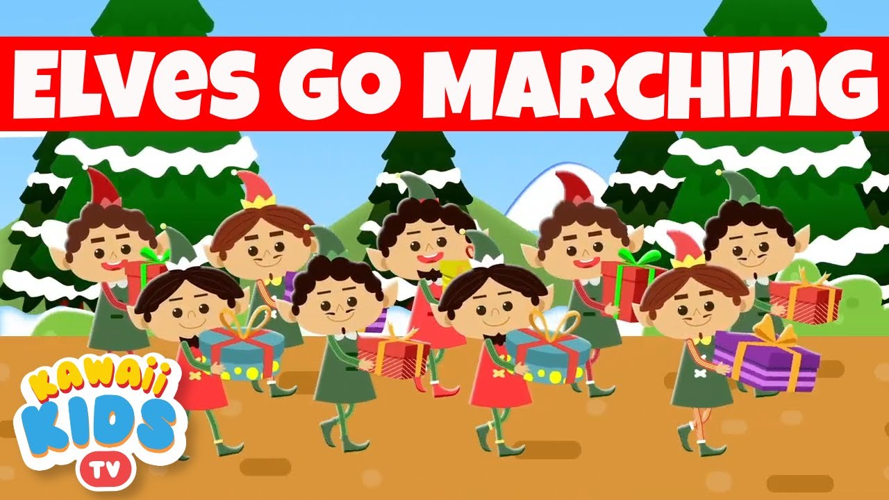 Learn to Count | Elves Go Marching | Ants Go Marching | Christmas Kids Songs  #antsgomarching