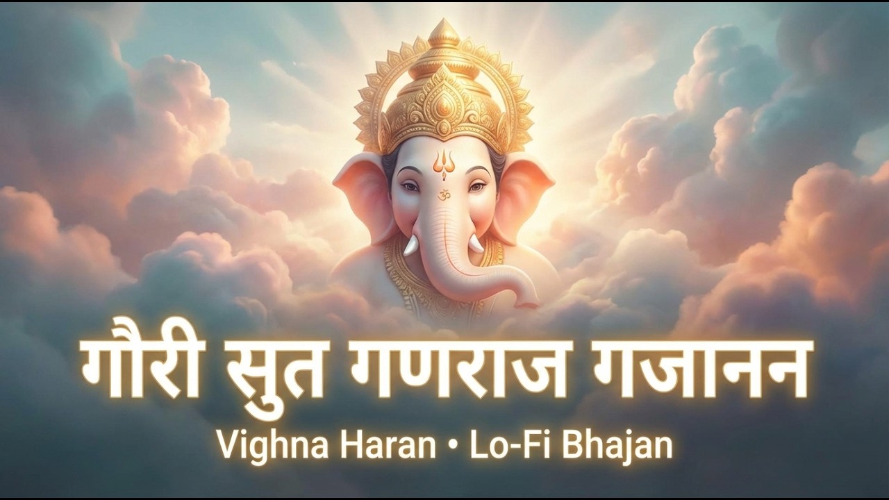 Ganesh Chaturthi Special | गौरी सुत गणराज गजानन | Peaceful Lo-Fi Bhajan