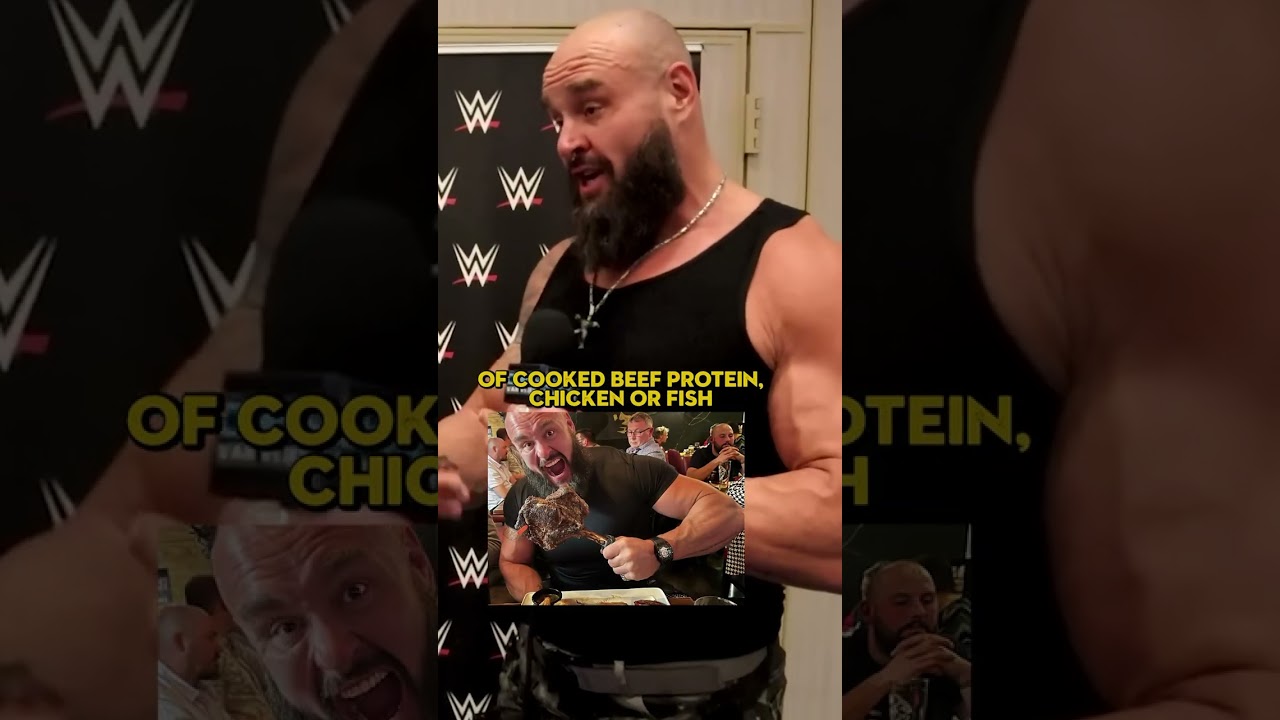 Braun Strowman Eats 35-40lbs Of Food PER DAY