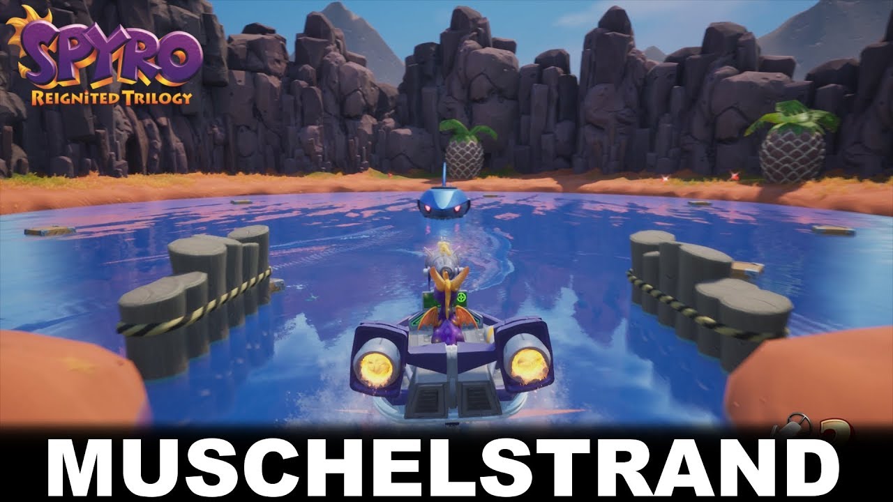 MUSCHELSTRAND MIT BOOTSGEFECHT! | SPYRO REIGNITED TRILOGY #005/#042[GERMAN|120%] PS4 GAMEPLAY