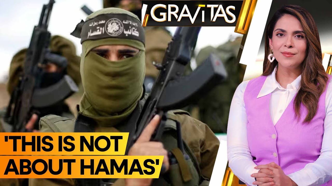 Israel-Palestine war: Palestinian journalist walks off when questioned on Hamas | Gravitas