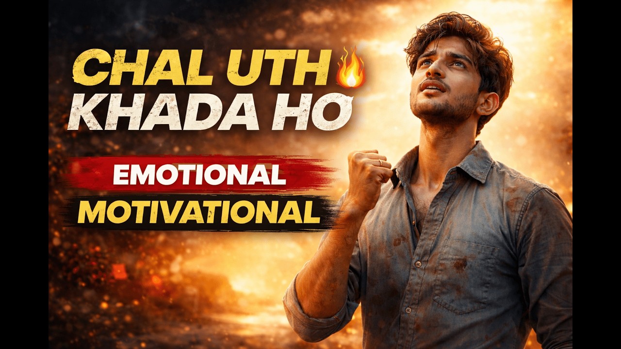 Chal Uth Khada Ho # Emotional Motivational Comeback #ChalUthKhadaHo #MotivationalSong #EmotionalSong