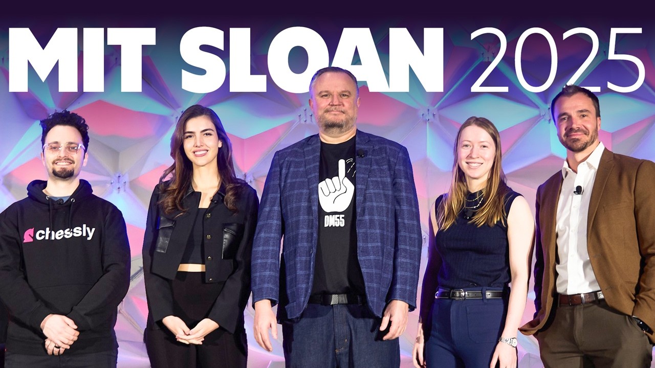 MIT Sloan 2025 Panel on Chess Engagement ft. GothamChess and Alex Botez!
