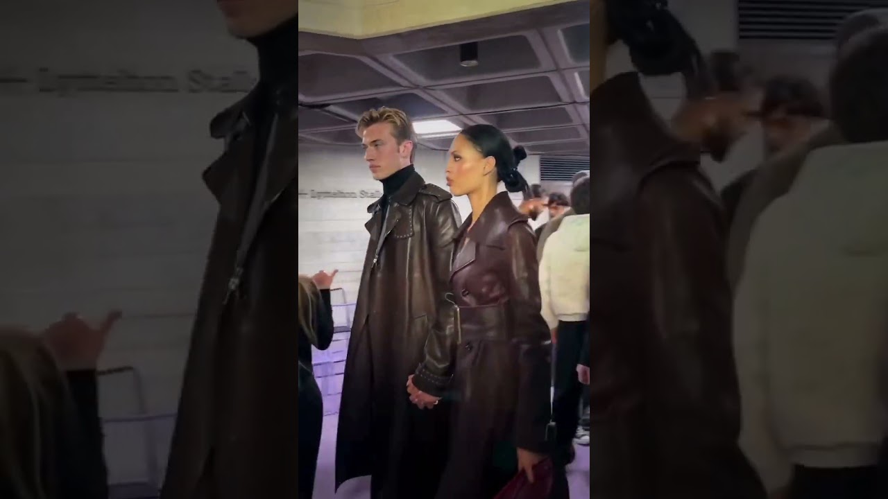 Nara Smith & Lucky Blue Smith | Burberry Fashion Show ✨&hearts;️ #nara #burberry #LondonFashionWeek #LFW
