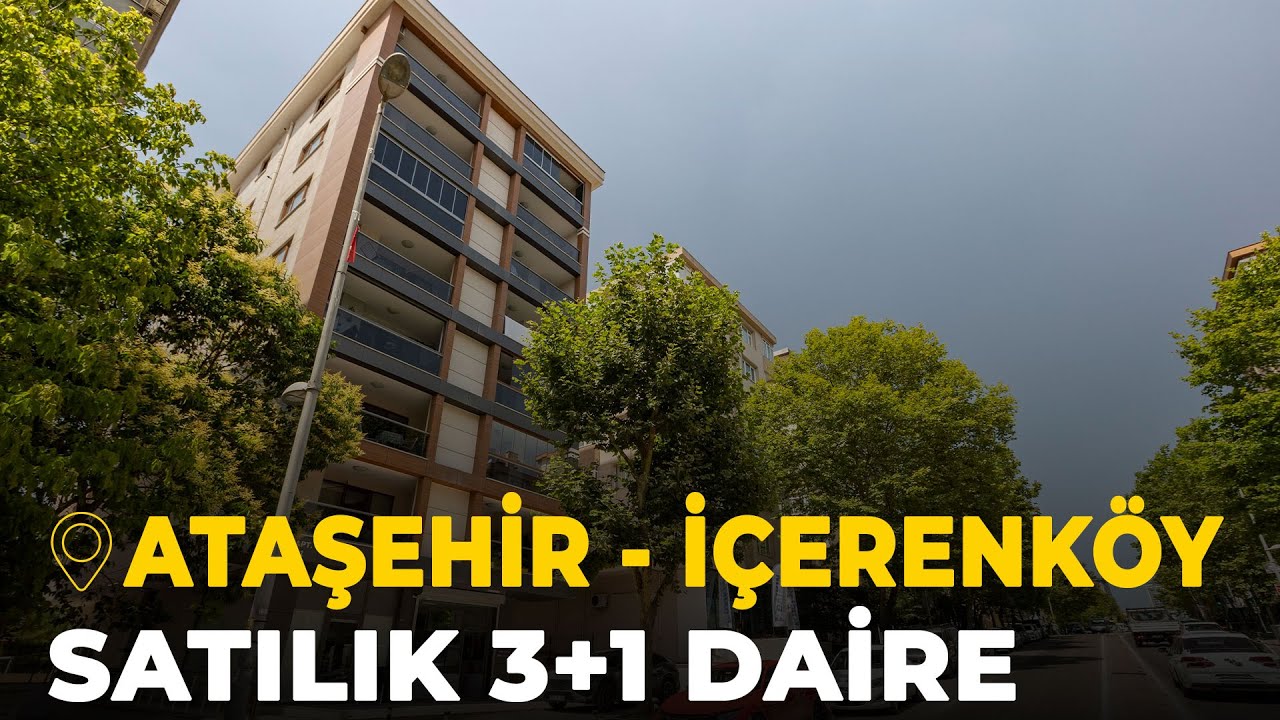 Ataşehir İçerenköy'de Satılık 3+1 Daire | Mehmet Ali Ecevit