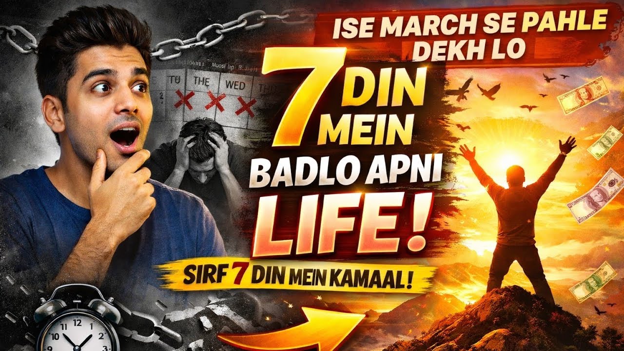“Bas 7 Din Follow Karo – Result Aapko Shock Kar Dega!”#7DinChallenge #SelfImprovement#SuccessMindset