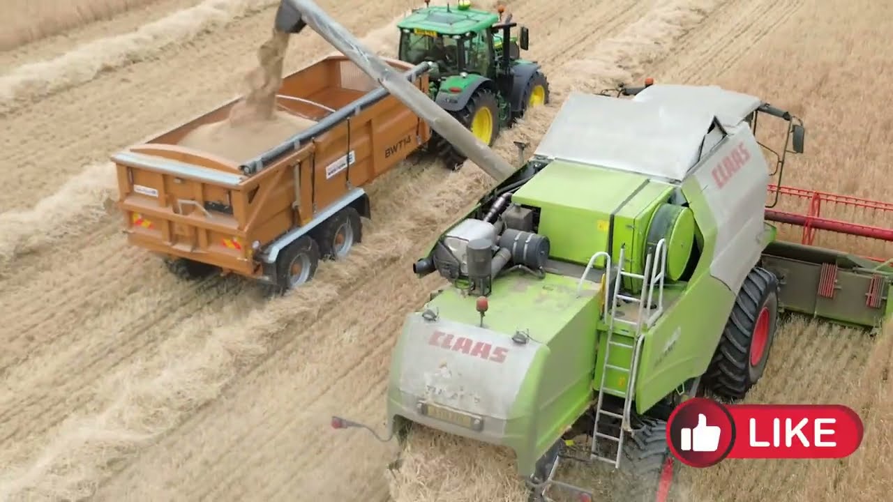 Winter Barley Harvest 2025 Claas Tucano 440 Field Dalling(Norfolk) Melton Constable Ride In Combine