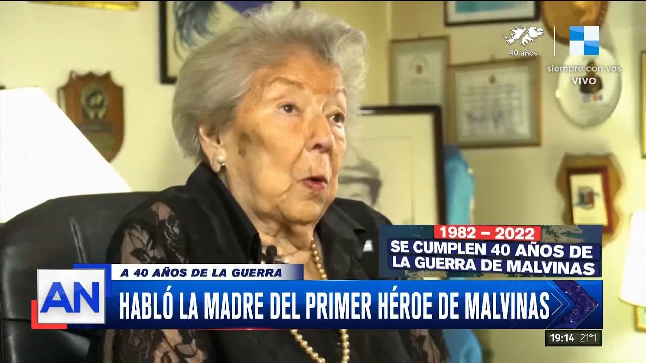 🎙️ Habló la madre de Pedro Giachino, el primer héroe de Malvinas