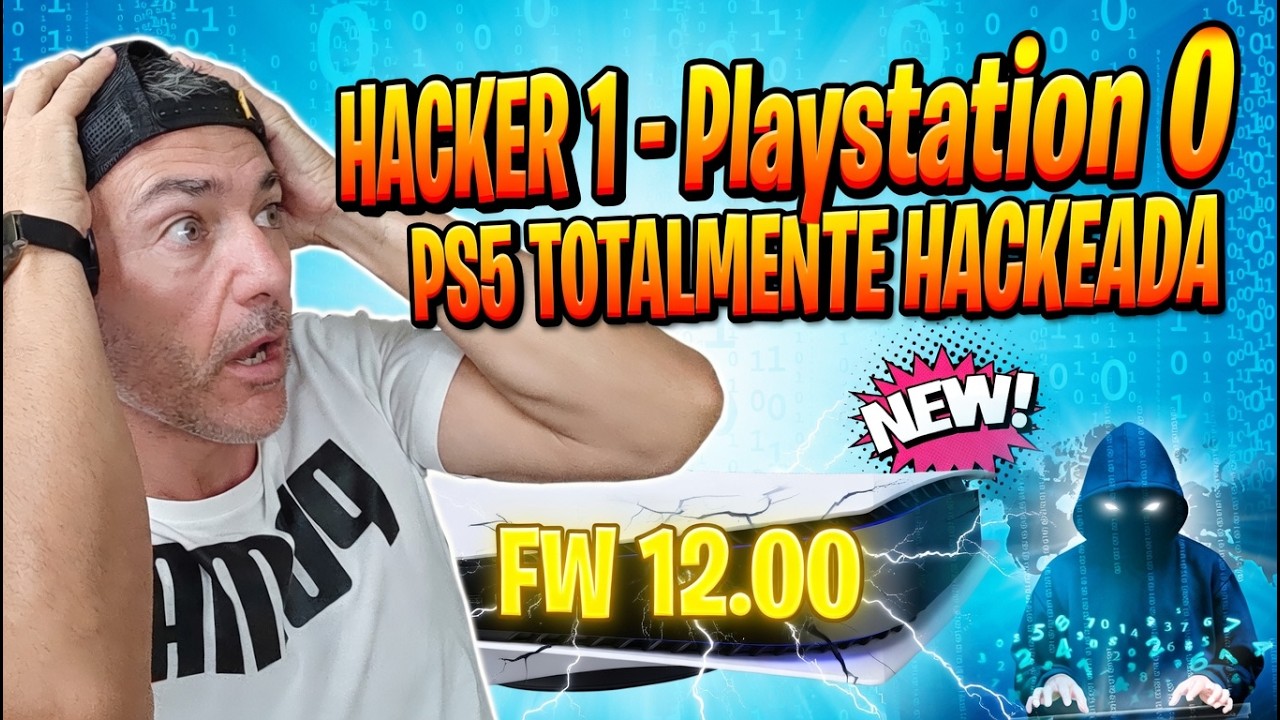 TOTALMENTE HACKEADA PS5 hasta 12.00. PUBLICADO el EXPLOIT a FULL