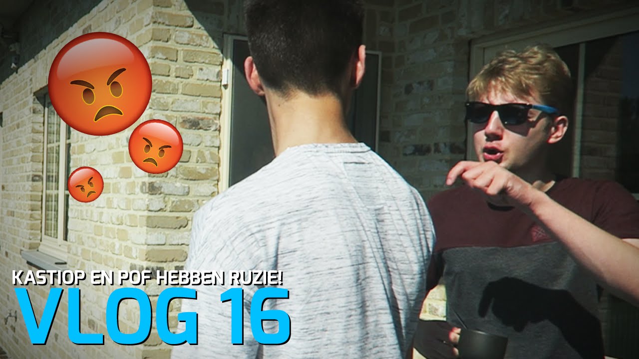 KASTIOP EN POF HEBBEN RUZIE! - VLOG #16