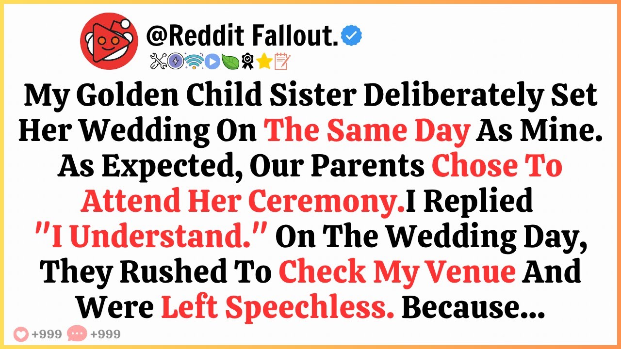 My Sister Set Her Wedding On The Same Day As Mine On Purpose. So Finally I Decided...