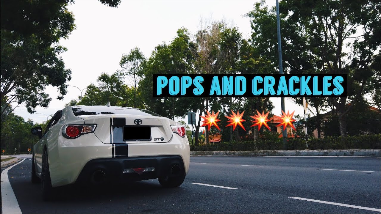 GT86 pops and crackles tune (Malaysia)