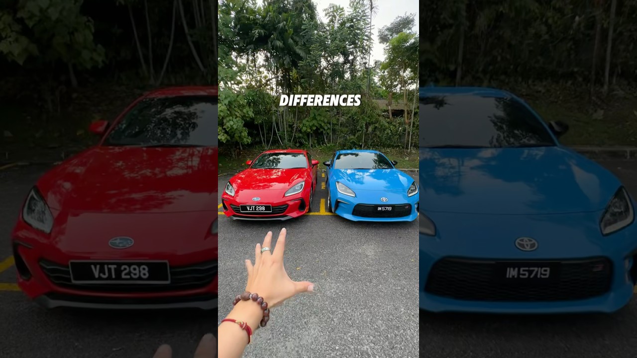 Subaru BRZ vs Toyota GR86: Differences EXPLAINED!