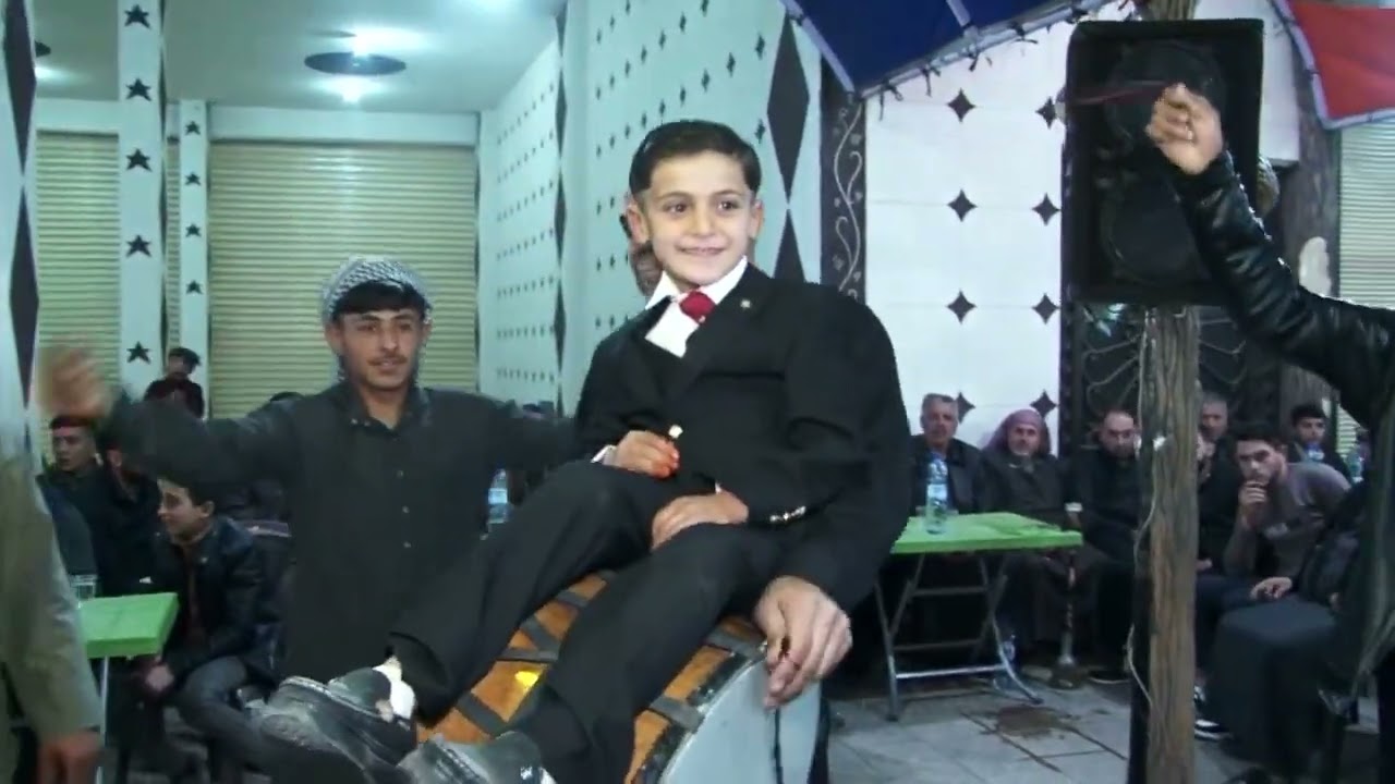 أفراح بيت علوش زفاف العريس صدام حسين العلوش الفنان امير نجار الجزء الاول
