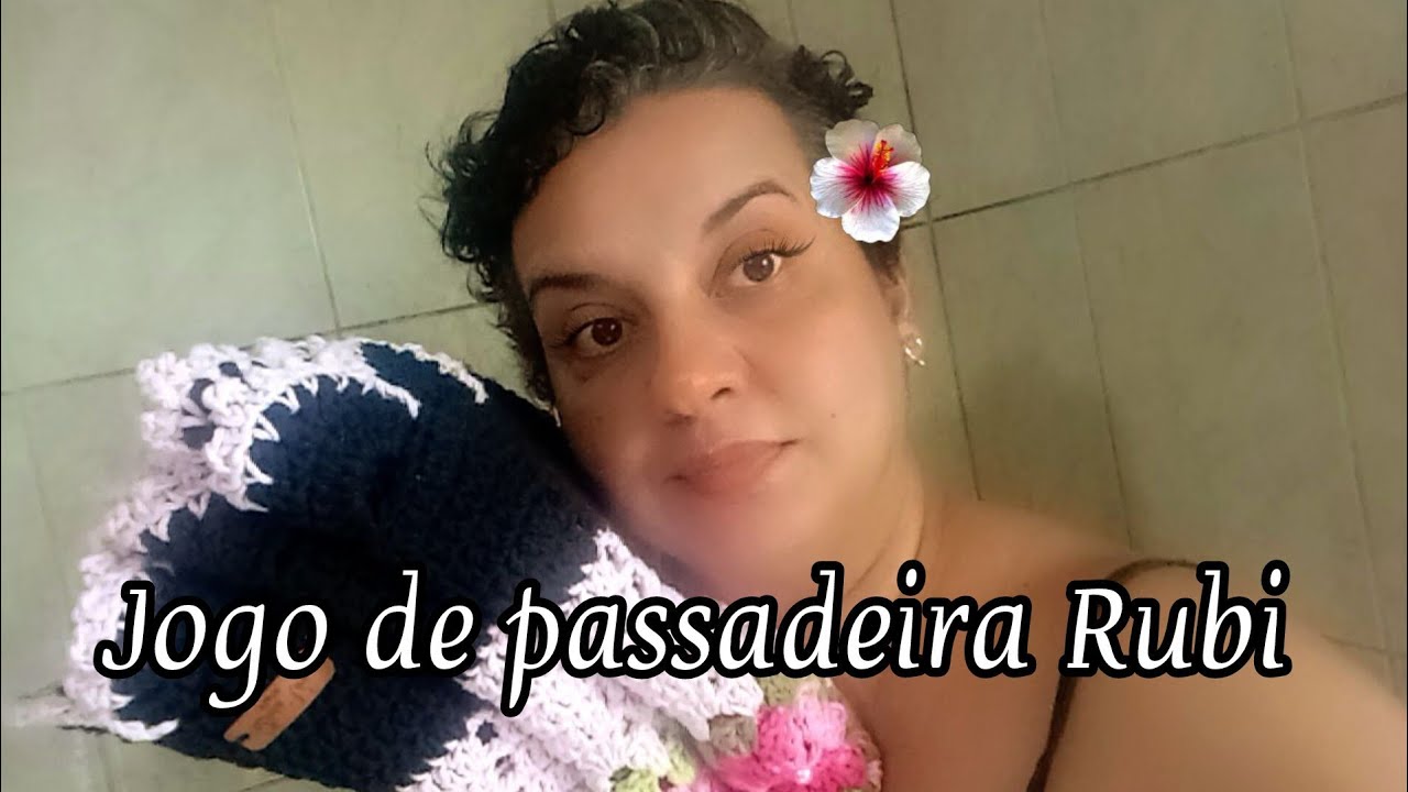 🎯 Minha primeira encomenda do Ano de 2026 Jogo de passadeira Rubi @ateliegilcroche4289 