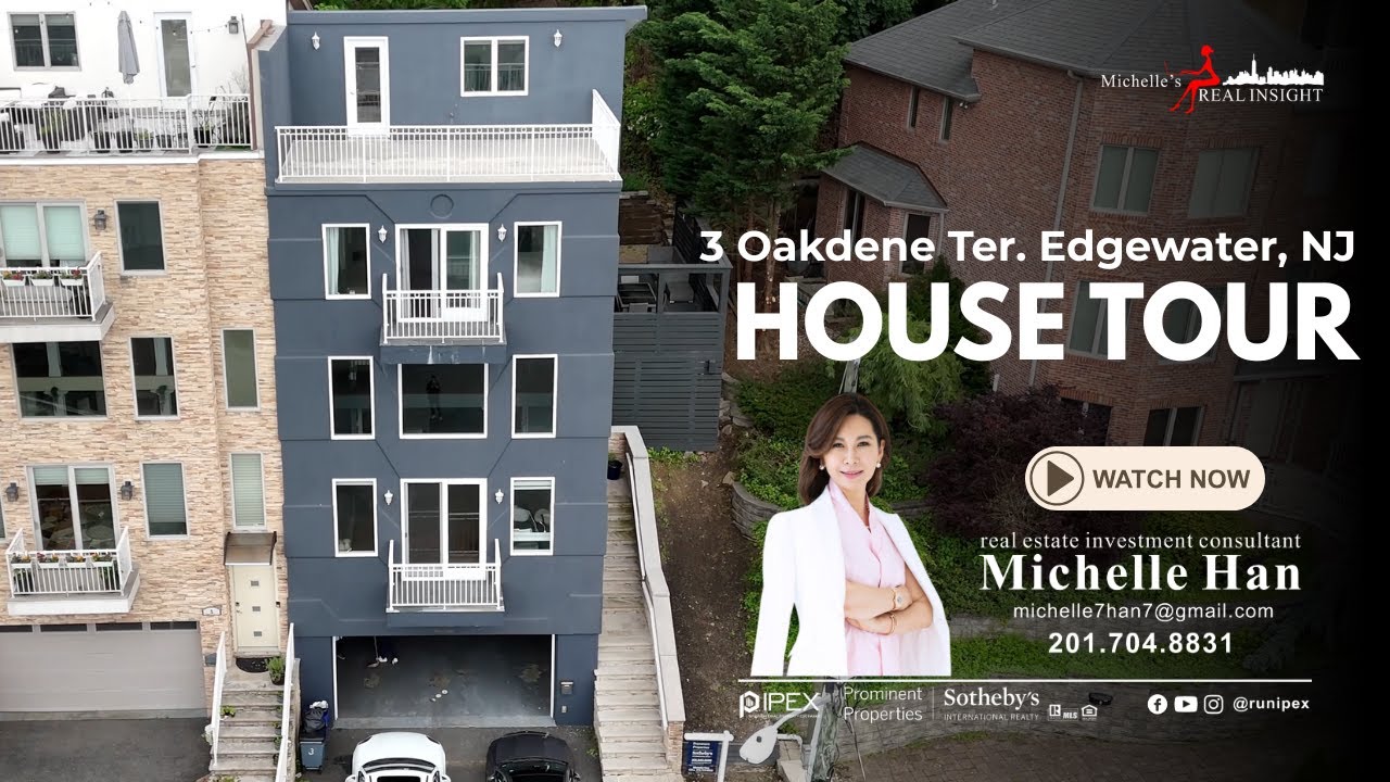 3 Oakdene Terrace, Edgewater, NJ | Modern Luxury House Tour