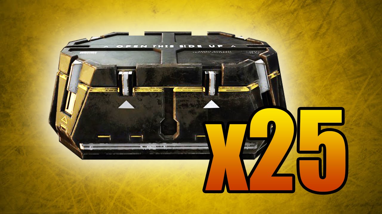 Advanced Warfare Supply Drop Opening Montage! (Ep. 3 - 25 Packages)