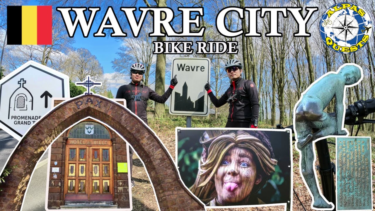 Wavre City in Belgium Bike Ride! | Pinoy Bike Ride