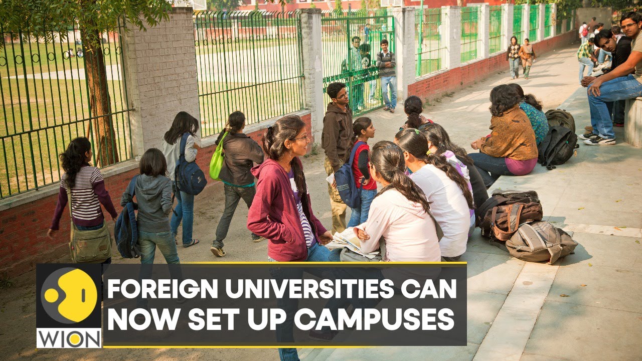 India: University Grants Commission unveils draft norms allow foreign university campuses | WION