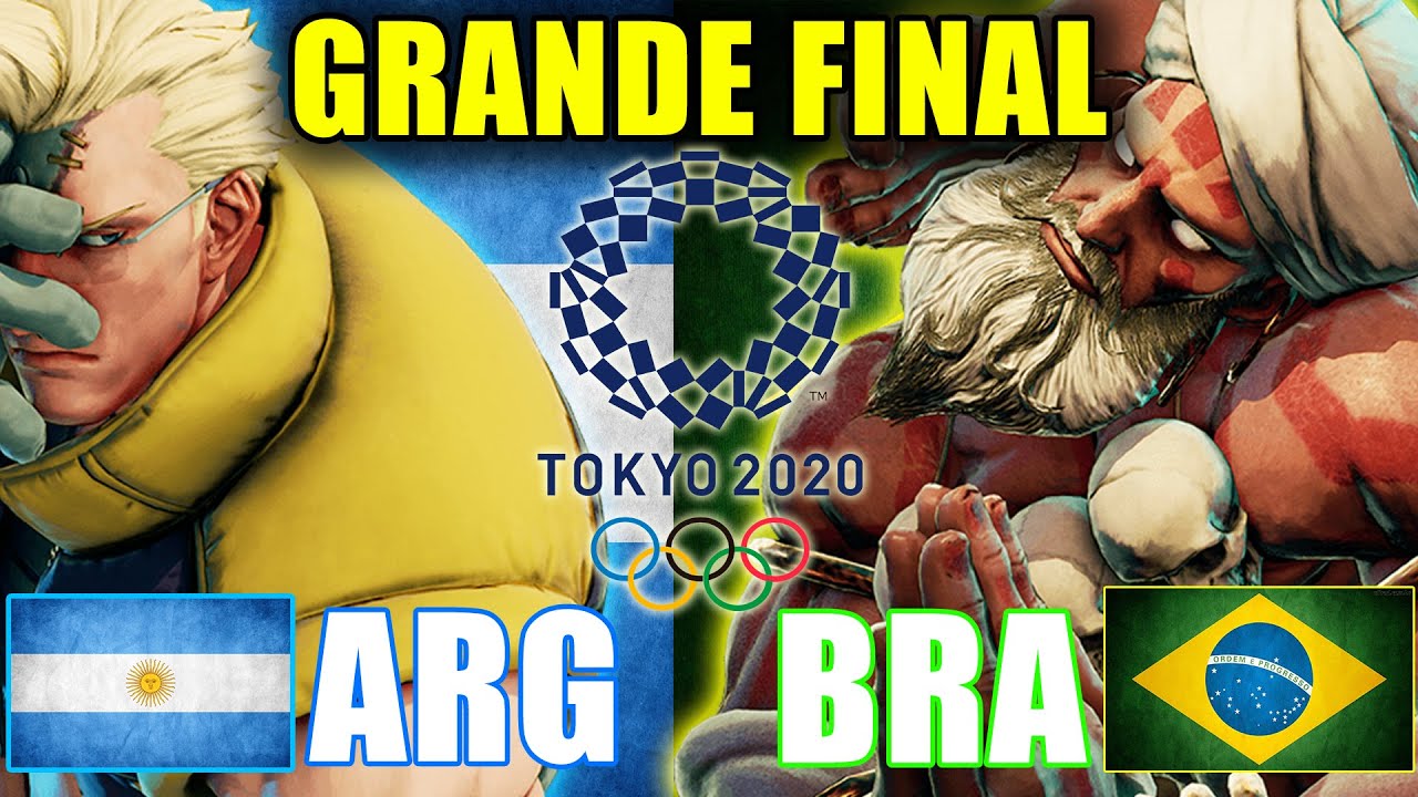 BRASIL VS ARGENTINA NA GRANDE FINAL OLÍMPICA DO STREET FIGHTER V(AMÉRICA DO SUL)