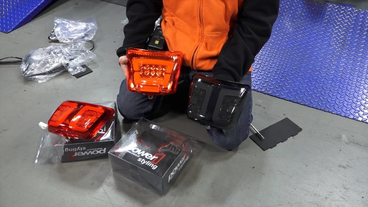 New LED Tail Lights for 2015-2019 Vespa GTS