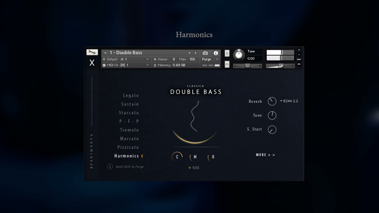 Classica Double Bass - Overview