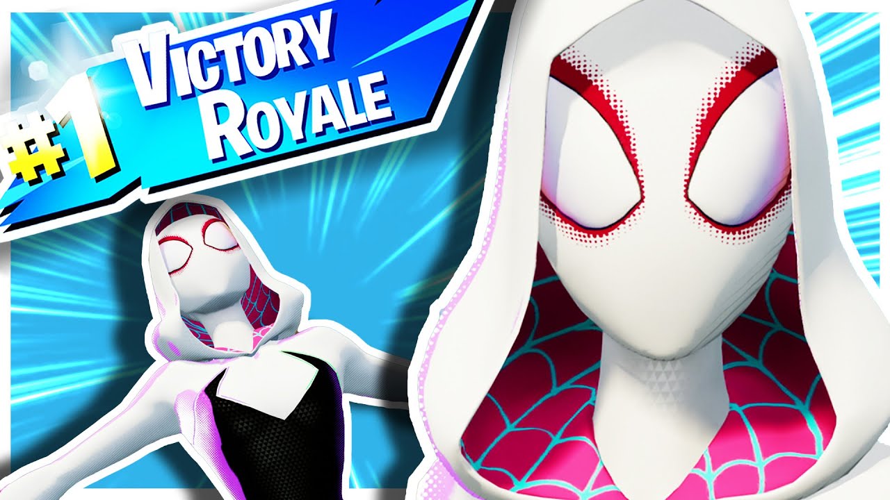 Fortnite Spider-Gwen Solo Win (PS5 Gameplay)