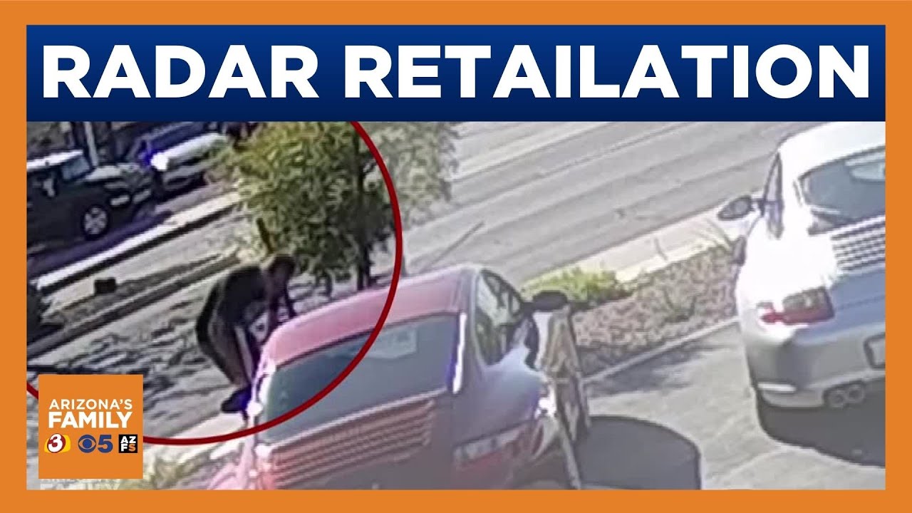 Arizona man caught taking photo radar sign after getting ticket