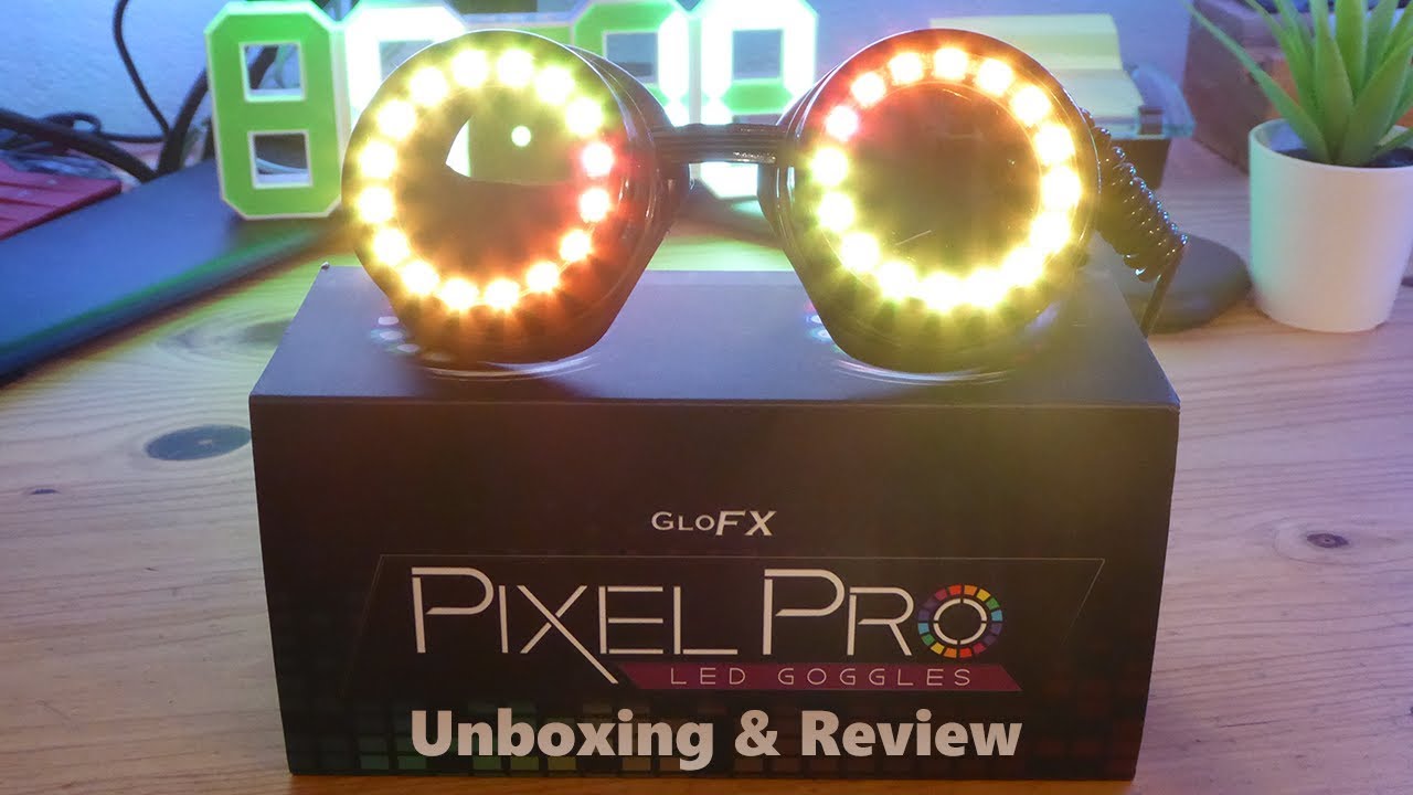 GloFX Pixel Pro Goggles: Unboxing & Review