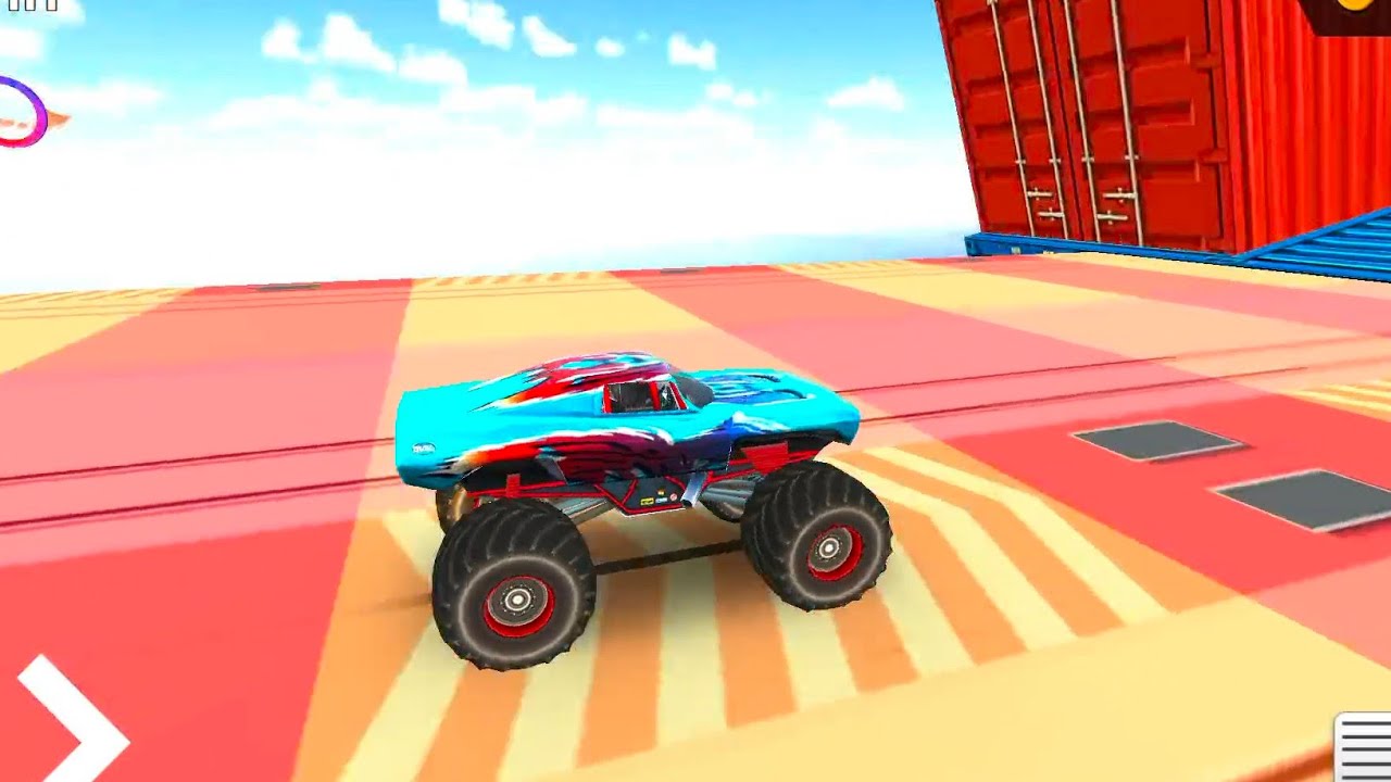 Extreme Monster Truck Impossible Mega Tracks 3D Ramp Android Gameplay