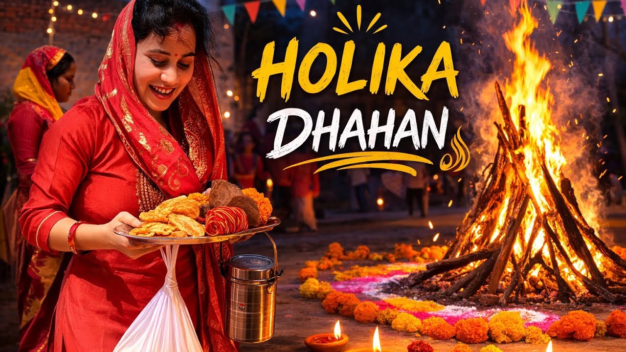 होलिका दहन स्पेशल🔥#HolikaDahan#Holi2o26#HoliVlog#IndianFestival#FamilyVlog#Daily #trending #ytshorts