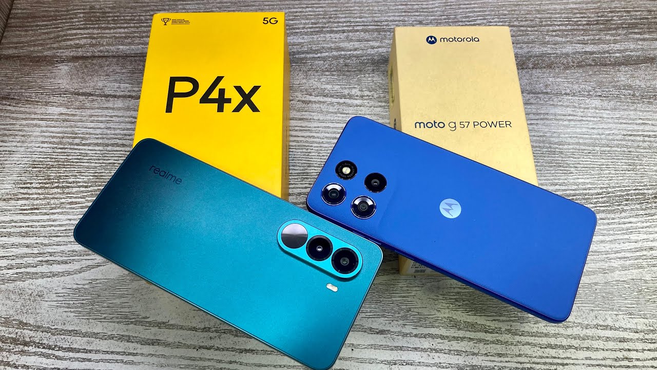 Realme P4x 5g vs Moto G57 Power 5g - Best Konsa ? | Speed Test 🔥| Best camera 📸 | Flipkart Discount