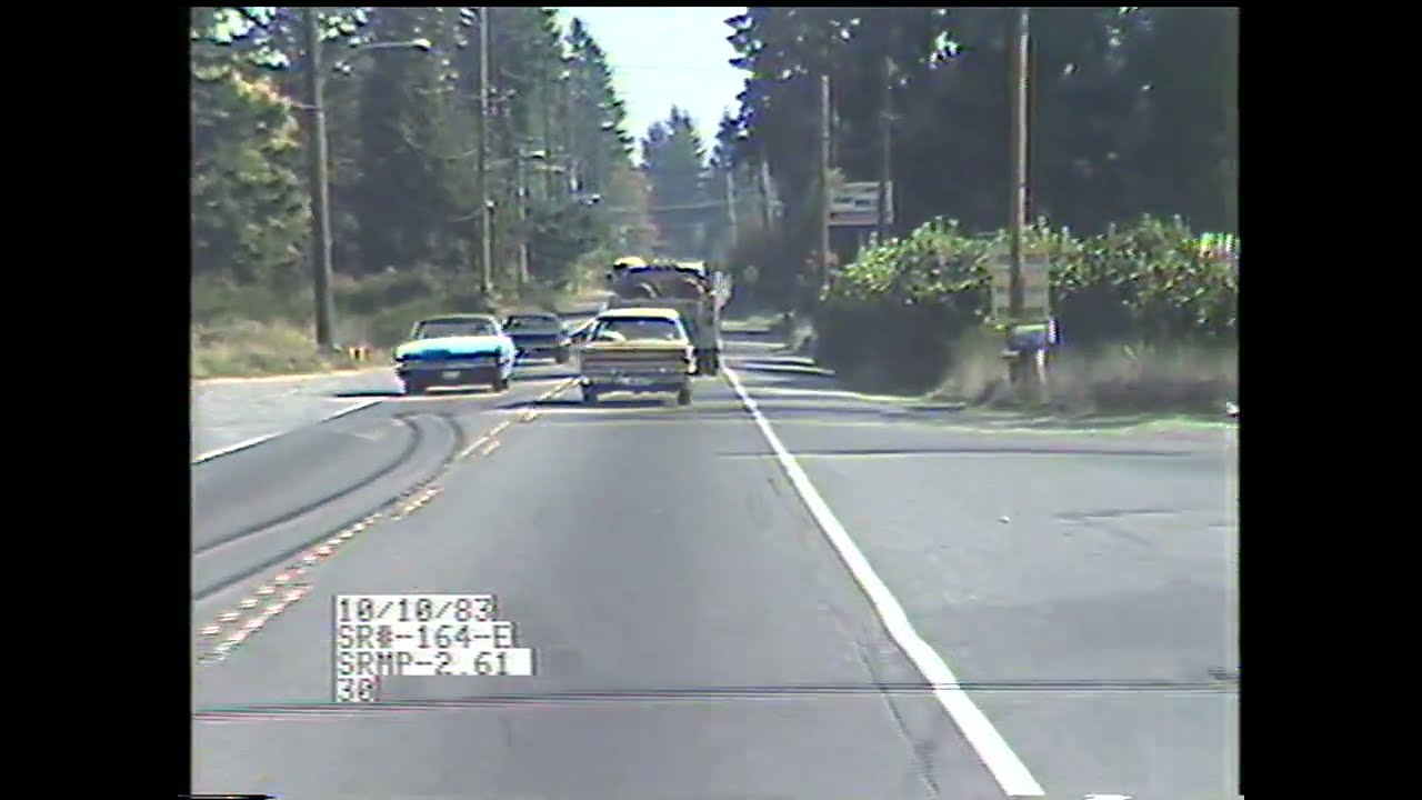 Driving On WA SR-164 East In 1983 (Auburn, Enumclaw)