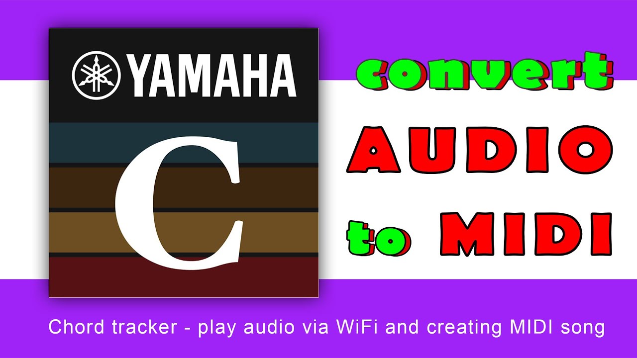Genos and Chord tracker - play audio via WiFi and creating MIDI song