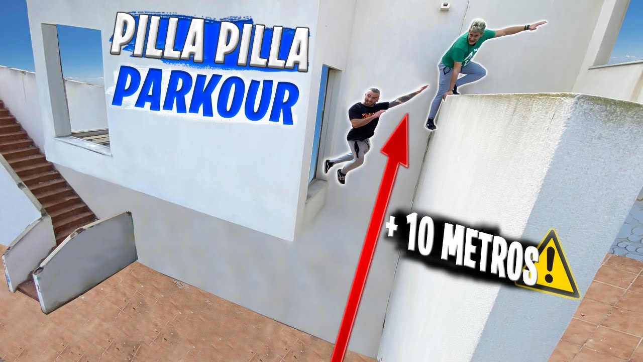 COMPETICIÓN de PILLA PILLA PARKOUR *EXTREMO* en OBRAS ABANDONADAS🏃‍♂️