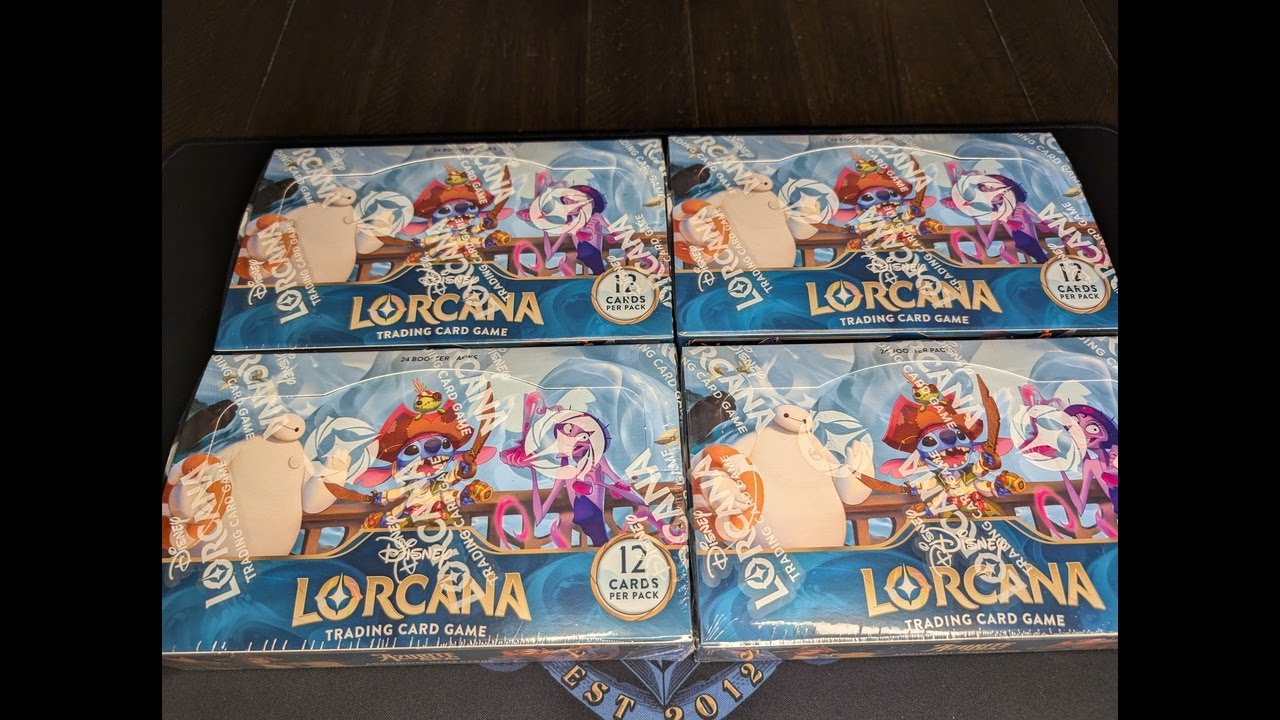 Special: Disney Lorcana Azurite Sea Case Opening!! ENCHANTED!