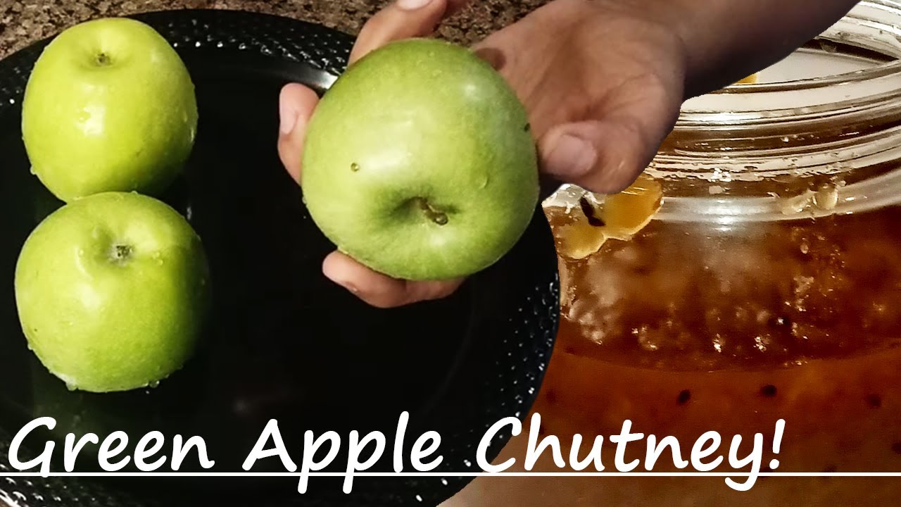 Apple Chutney | Green Apple Sauce | Green Apple Recipe