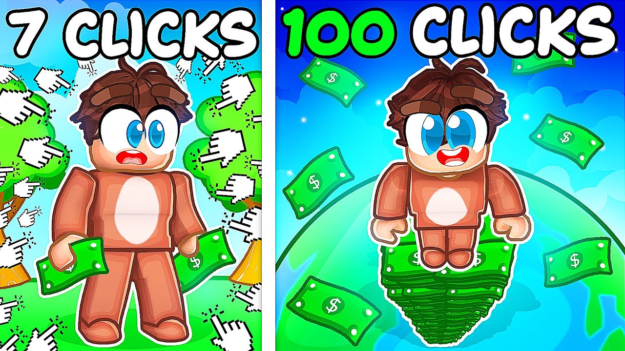 Roblox But EVERY Click = +$1