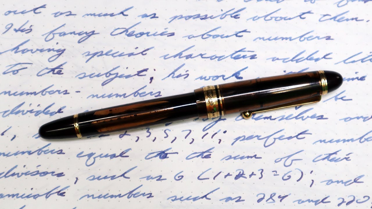 Pilot Custom 823 Fountain Pen Ink #fountainpenink #fountainpens
