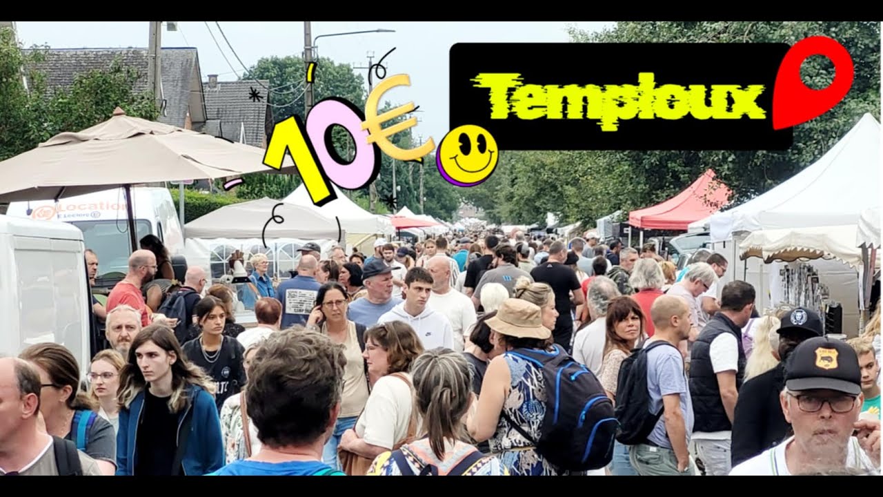 --) 10&euro; &agrave; TEMPLOUX 2025 (-- ai-je craqu&eacute; ?