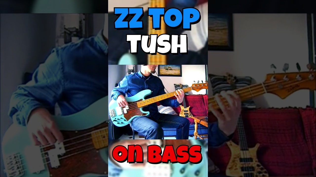ZZ Top-Tush #basscover #music #viral #bass #zztop #dustyhill #rock #blues #trending #2025#new#pbass