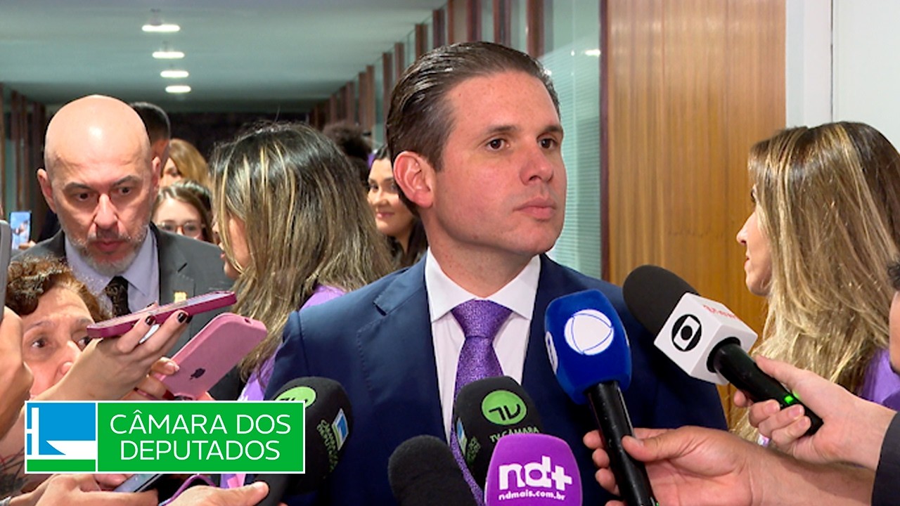 Motta conversa com jornalistas sobre a pauta da Câmara - 18/03/2026