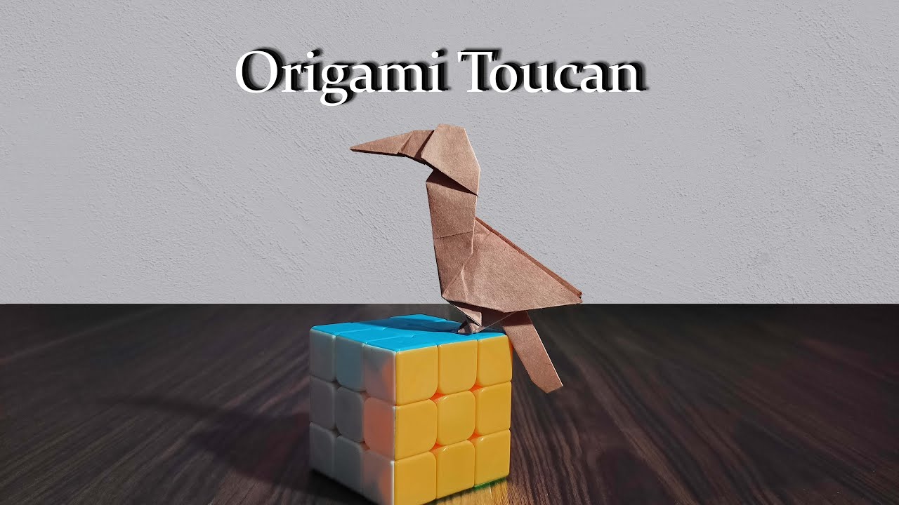 Origami Toucan Tutorial: Create a Stunning Paper Bird from a Single Sheet