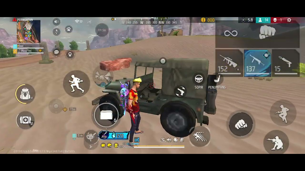 mabarrr weee #freefire #garenafreefire #freefiremax #gameplay #gaming #fyp 
